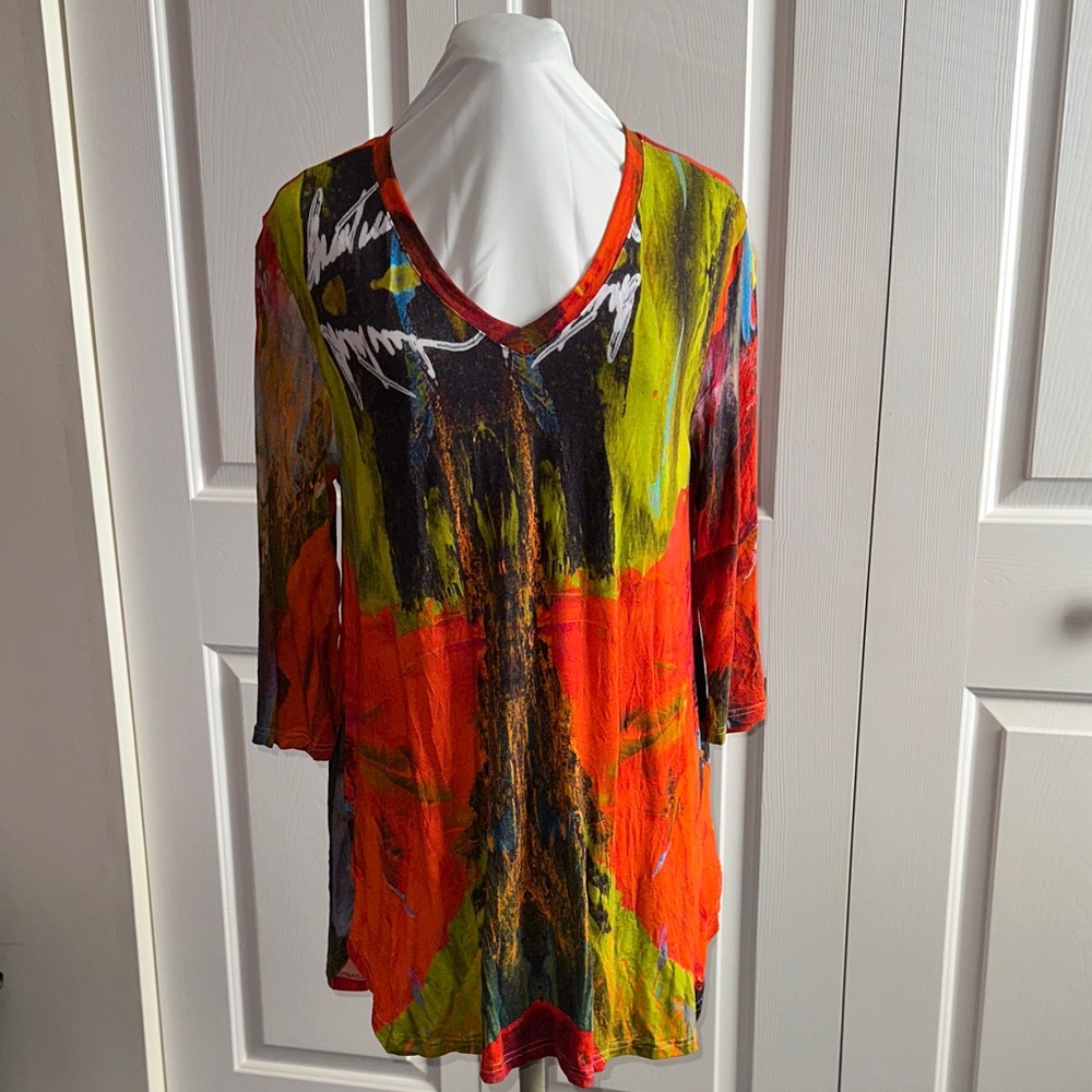 Vibrant Multicolor Women's Tunic
